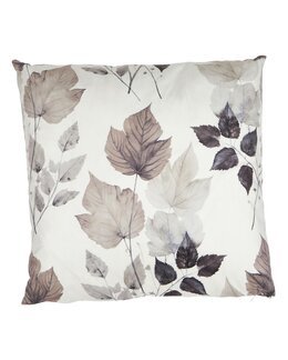 Pudebetræk Montana bladmønster 1-pak Off-white