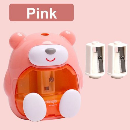 Elektrisk blyantspidser Switch Automatisk PINK