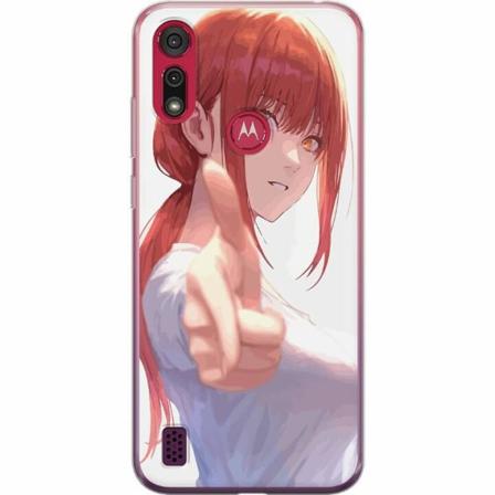 Motorola Moto E6s (2020) Skal / Mobilskal - Makima Chainsaw Ma
