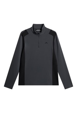 J.Lindeberg - Golf - Lukas Quarter Zip Mid Layer - Svart - Man - L