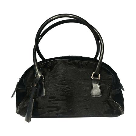 Prada Vintage Pre-Owned Tas foal , Zwart , Dames , Maat: ONE Size Vintage Tassen