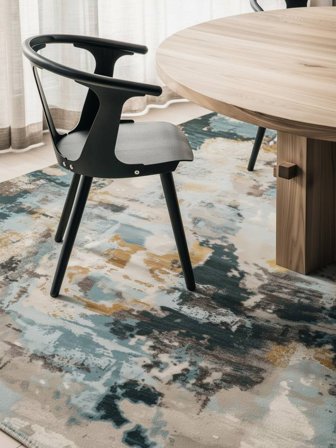 Arty Mind 160X230 Beige/Dark Grey Rug