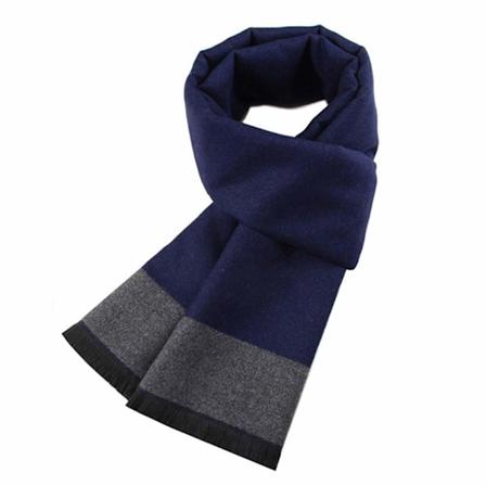 Pehme ja l mmin miesten huivi syksyyn ja talveen, mukava ja tyylik s ruudullinen huivi navy blue