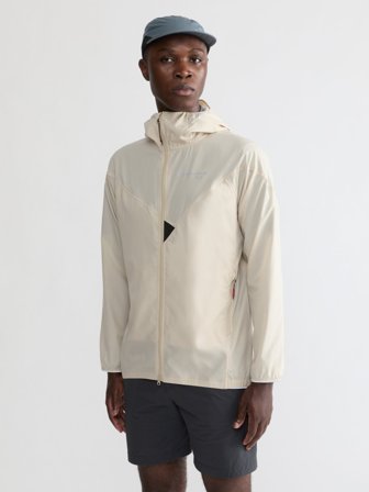 Klättermusen Eitre Zip Hood Jacka Herr - Clay - Men's - M