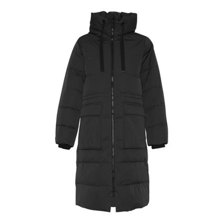 Moss Copenhagen Down Coats Sort, Dame Parka
