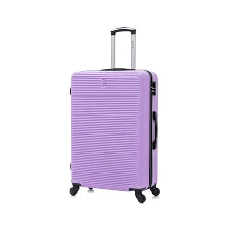 Suuri matkalaukku 75cm | Tilauskirstu 23kg | ABS-matkalaukku | Kevyt ja jäykkä | Violetti
