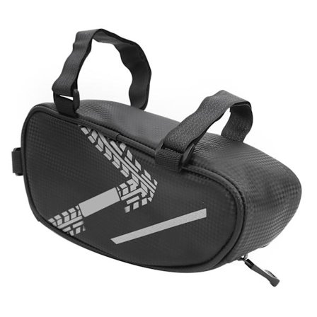 Cykelramväska Svart Vattentät för Utomhus Mountainbike Cykelförvaringsväska