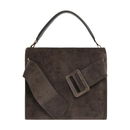Boyy, Shoulder bag Bruin, Dames, Maat:ONE Size,leer