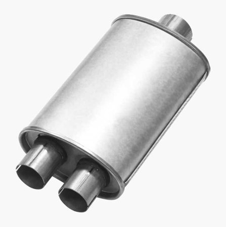 Ljuddämpare aluminiserat stål 51 5 mm