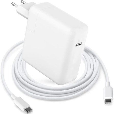 96 W USB C -pikalaturi, Mac Book Pro -laturi, tyypin C virtalähdepistoke MacBook Pro 16/15/14/13 tuumalle, iPad Pro 12.9/11 ja kaikille USB C -