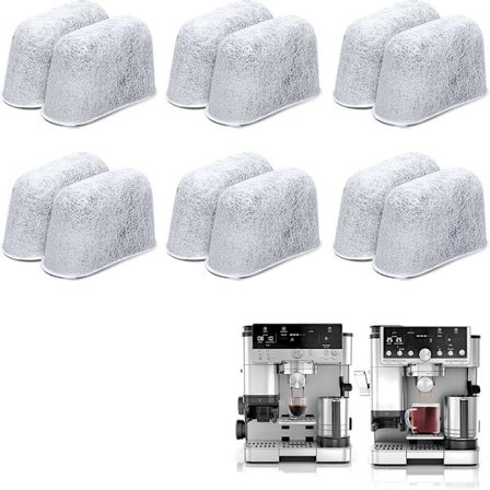 Vannfilterinnsatser for Ninja Luxe Cafe-tilbehør – 12-pakning