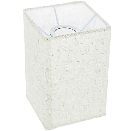 Fyrkantig Lampskärm Linne Lampskärmar Ljusskärm Golvlampa Skärm Bordslampa Skärm Zekai