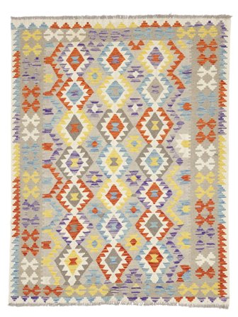 Kilim Afghan Old Style Rug Oriental Orange/Dark Yellow (Wool, Afghanistan)