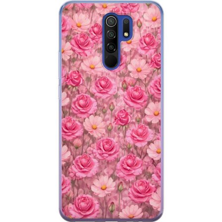 Yhteensopiva Puhelinkuori Xiaomi Redmi 9 Petal Reverie Blush Rose