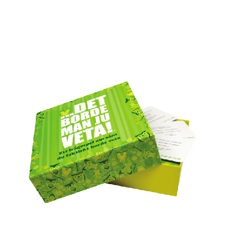 KYLSKÅPSPOESI Det borde man ju veta! Spel ONESIZE