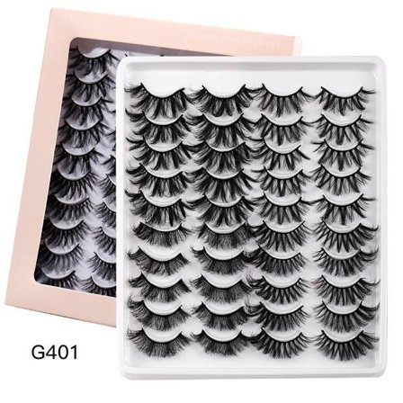 False Eyelashes Faux Mink Lashes Fluffy