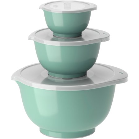 Rosti NEW Margrethe skålset 0,25 + 0,75 + 3 liter, nordic green | Bakning > Bunkar och Skålar > Set med bakskålar | Bagaren och Kocken