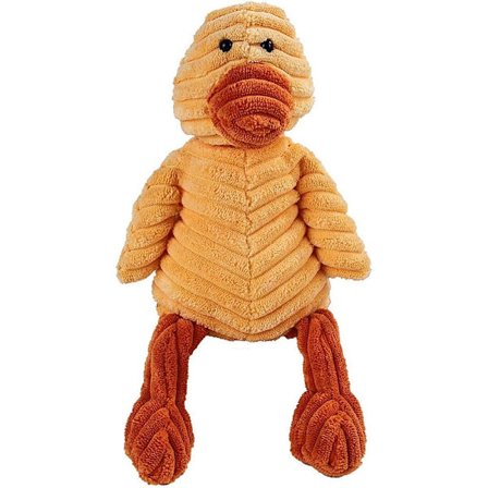 Ankeleker for små hunder, pipende myk hundeleke, plysjvalpeleke (And)