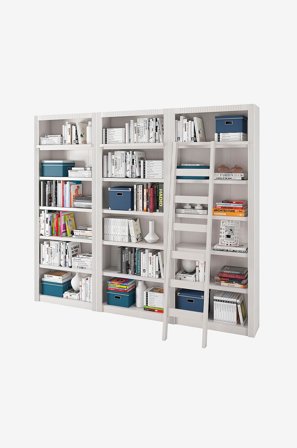 Loft24 - Väggskåp M Billie 3 Delar - Vit - Bokhyllor - Från Homeroom