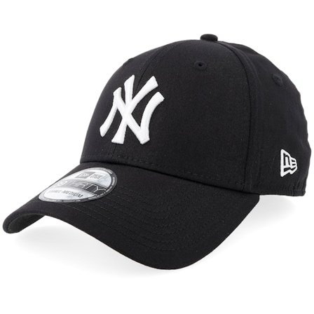 New Era - MLB Zwart flexfit Cap - New York Yankees 39THIRTY League Basic Black Flexfit @ Hatstore