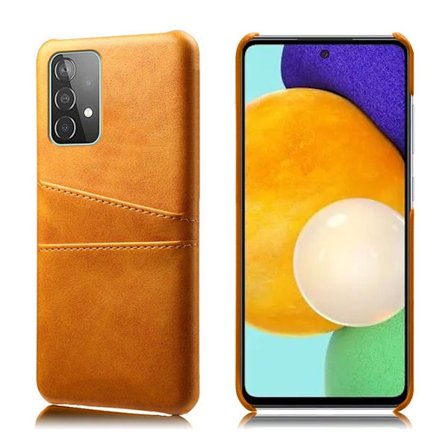 Dual Card Samsung Galaxy A52 5G kotelot - Oranssi