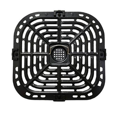 Grillplade til Instants Vortex Plus 6QT Air Fryers, Opgraderet Firkantet Grillpande Bakke