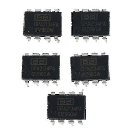 5 stk Op Amp IC BB/TI DIP-8 Opa2134pa Opa2134 100% Originalt og av høy kvalitet db