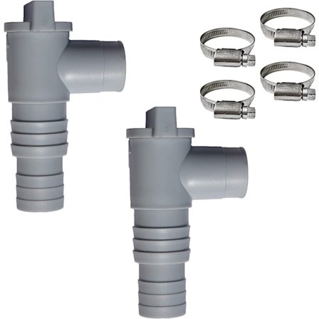 1 st Intex Bestway PoolSun pool dräneringsventil avstängningsventil