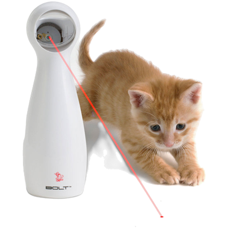 FroliCat - Bolt automatisk laserlys hvit 20 cm - Katt - Katteleker & viftepinner - Aktiveringsleker - ZOO.no