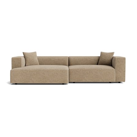 Miami chaiselong sofa, venstrevendt - Aimcasa Mørk Beige - 304x131x68 - Sofa, chaiselong