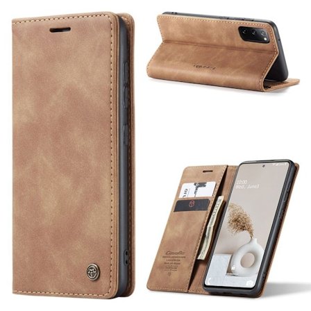 CaseMe Samsung Galaxy S20 FE 5G / S20 FE Vintage Case - Ruskea