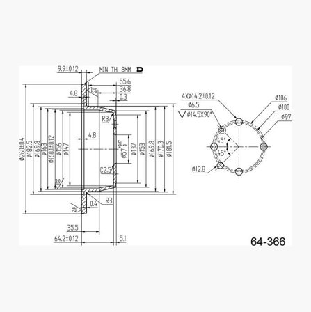 Biltema - BREMSESKIVE