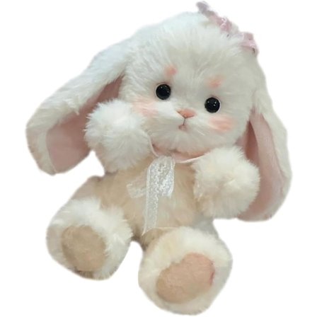 Kanin Lav Selv Sæt, Plysdukke Sy Sæt Voksne, 30 cm Bærbare Justerbare Kaniner, Håndværkssæt med Filtmaterialer Manual, Sjov til Kunst