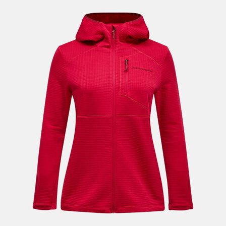 Peak Performance - Trail Polartec Power Grid Zip Hood Femme