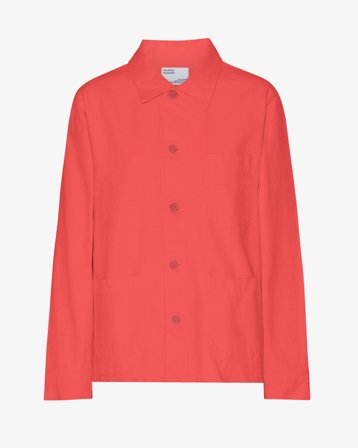Organic Workwear Jacket - Red Tangerine XL