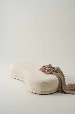 Jotex - Teddy Sittepuff Naturhvit - COCONINO - Kjøp Sittepuffer hos Jotex