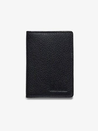 John Henric Men's Schwarze Kartenetui Size Onesize