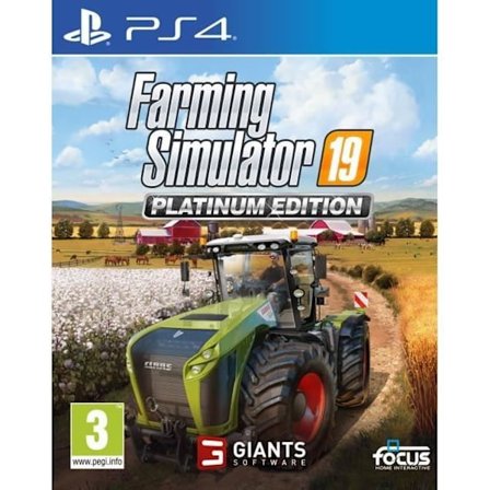 Farming Simulator 19 Platinum Edition PS4 + 1 nøglebrik