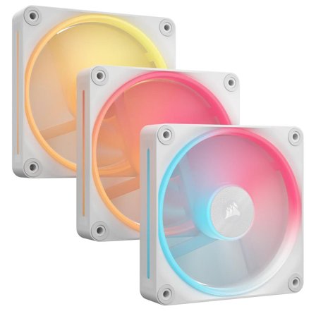 Corsair iCUE LINK LX120-R RGB,120mm, White, 3-pack