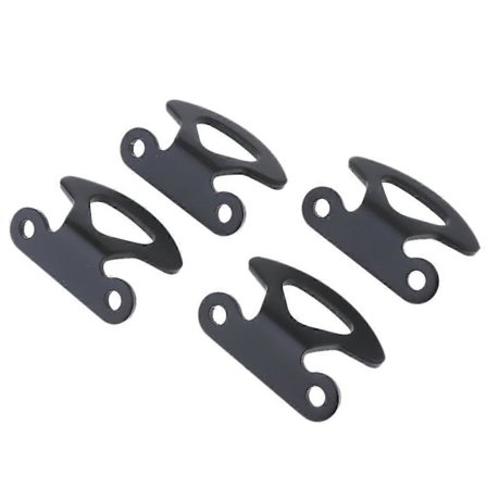 Lastbilsflak 4 st/set Svarta Metall Spännkrokar Flak Pickup Box Inre Explorer Sport För Ford F150 2000-