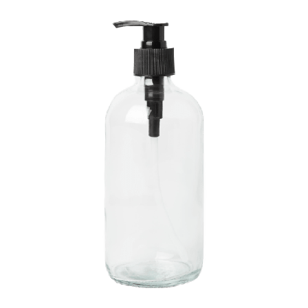 Åhléns Home Pumpflaska GLAS 500 ml Disktillbehör Transparant ONESIZE