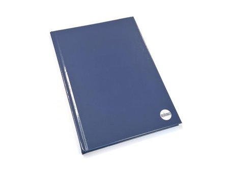 Anteckningsbok inbunden A5 linjerad blå - Lyreco - Kontorsmaterial - Block och anteckningsböcker - Anteckningsböcker