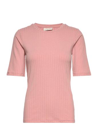 Fqperfect-Tee-H/S T-shirts & Tops Short-sleeved Rosa FREE/QUENT