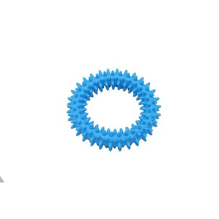 Pentu Koiran Purulelut Hampaiden Tuloon, 360° Puhdistavat Lemmikin Hampaat ja Lievittävät Kutinaa Pienille Koiran Pentulelu Rengas Kumikoira Purulelu 