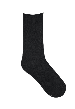 BleuForêt Socka Roll-top Sockor Dam Svart 36/38