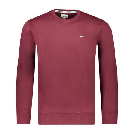 Tommy Hilfiger, Round-neck Knitwear Rood, Heren, Maat:L,polyester