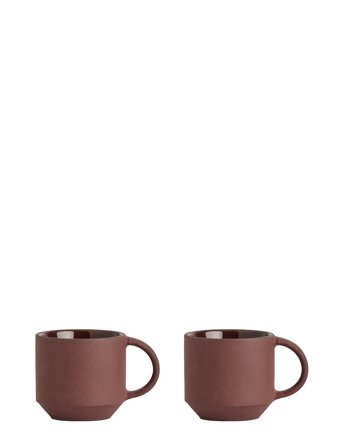 OYOY Living Design Yuka Espresso Cup - Pack Of 2 - Brown - ONE SIZE