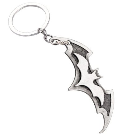 Lepakko-symboli avaimenperä Sinkkiseos Avaimenperä Lepakko Muoto Metalli Avaimenrengas