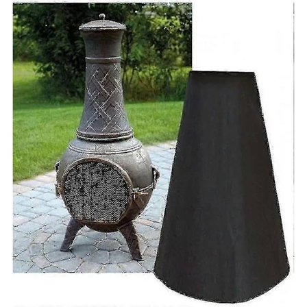 Outdoor Fire Pit Garden Patio BBQ Heater Waterproof Dustproof Stove with Cooking Grate