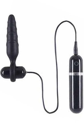 Vibration Silikon Plug mit 10 Vibrationsmodi